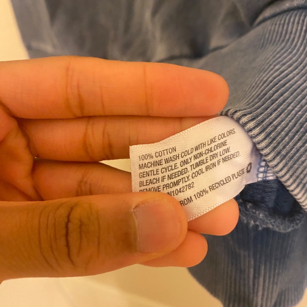 Universal Threads Blue Sweatshirt Small Cotton - Picture 4 of 4